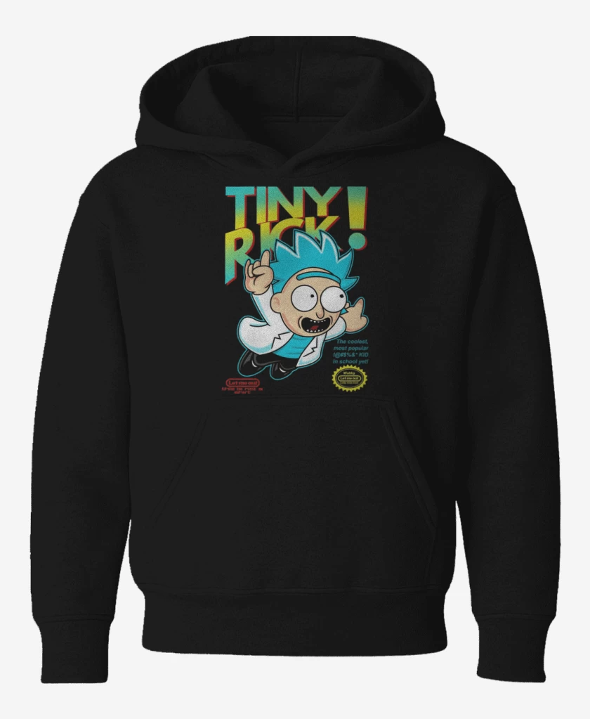 Poleron de niño Negro de Tiny rick
