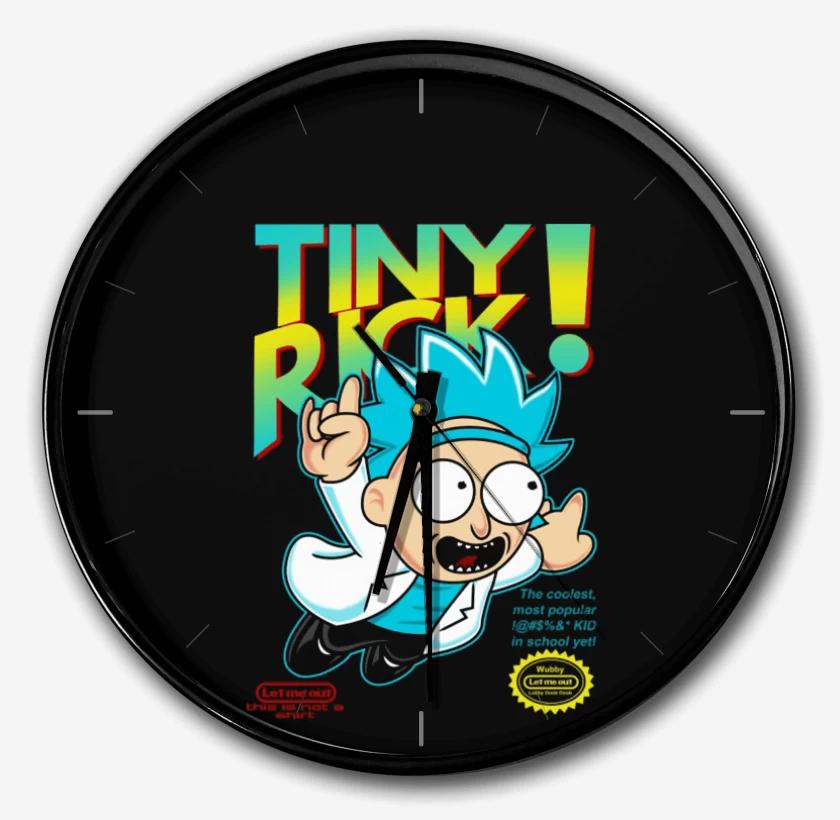 Reloj Negro de Tiny rick