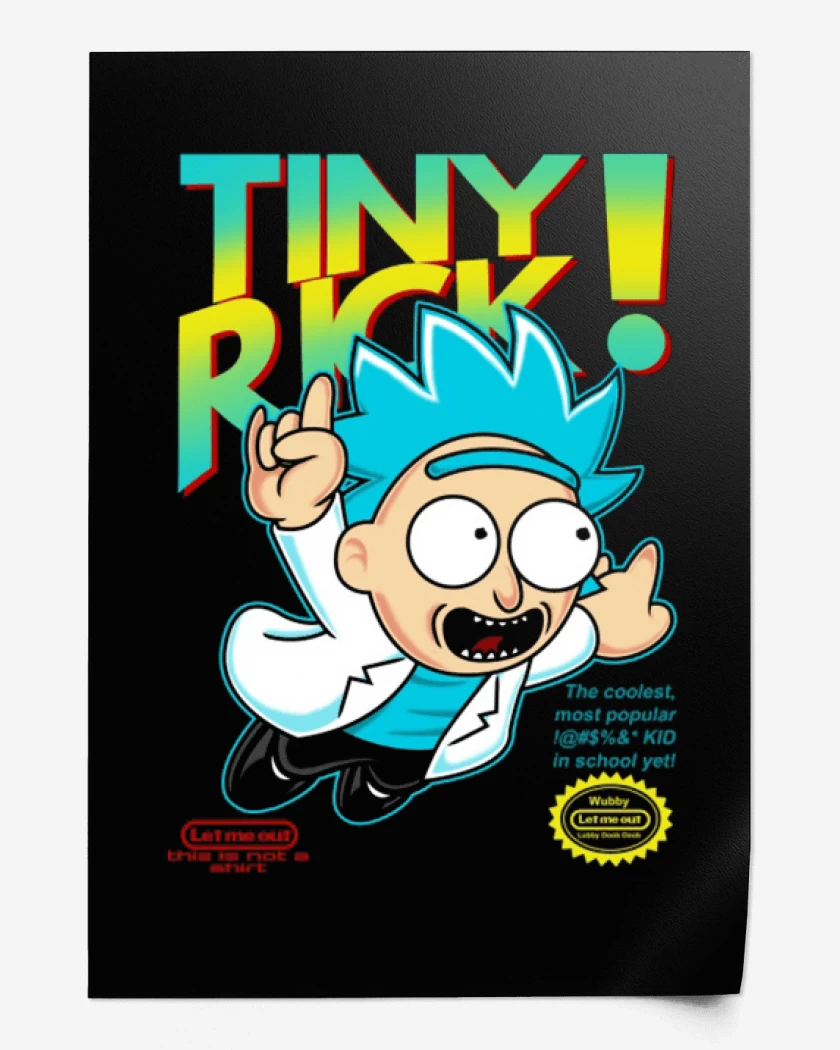Print Tiny rick