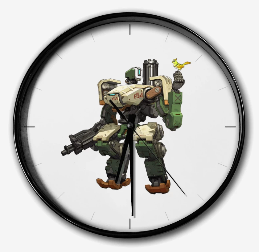 Reloj Blanco de Bastion full color