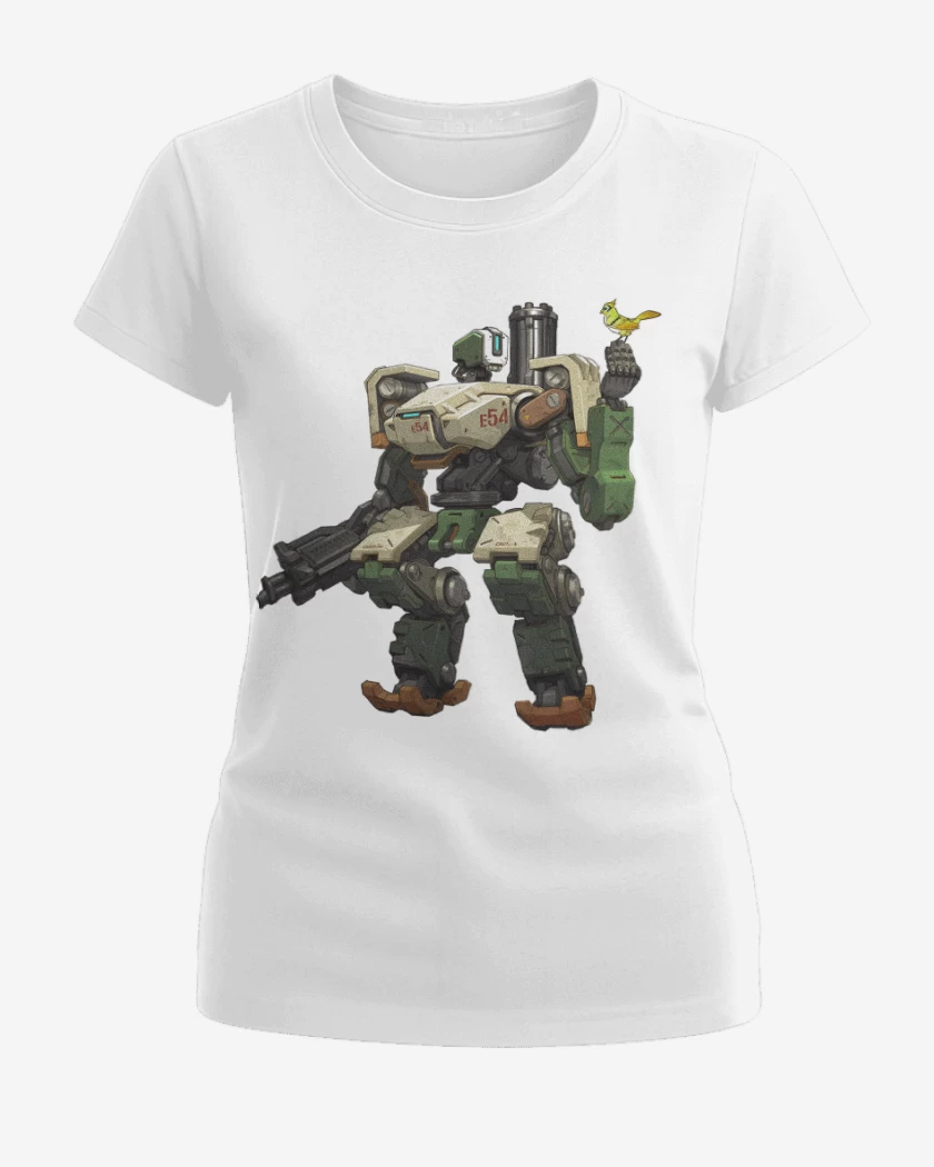 Polera de Mujer Blanco de Bastion full color