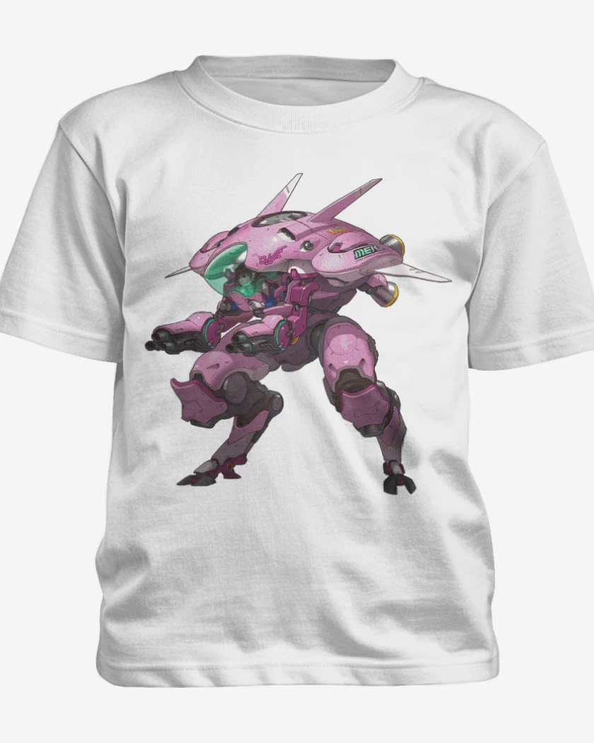 Polera de niño Blanco de Dva full color