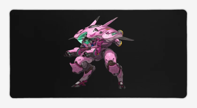 Mouse pad Gamer Negro de Dva full color