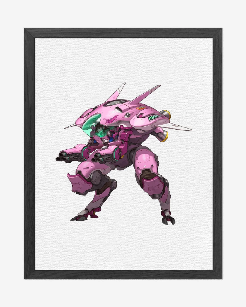 Cuadro decorativo Blanco de Dva full color