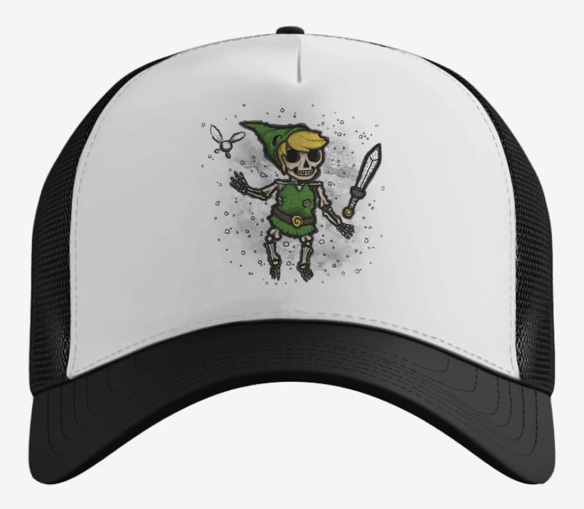 Gorro Blanco de Link skull