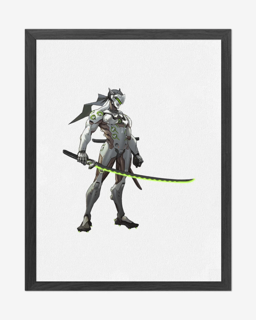 Cuadro decorativo Blanco de Gengi full color