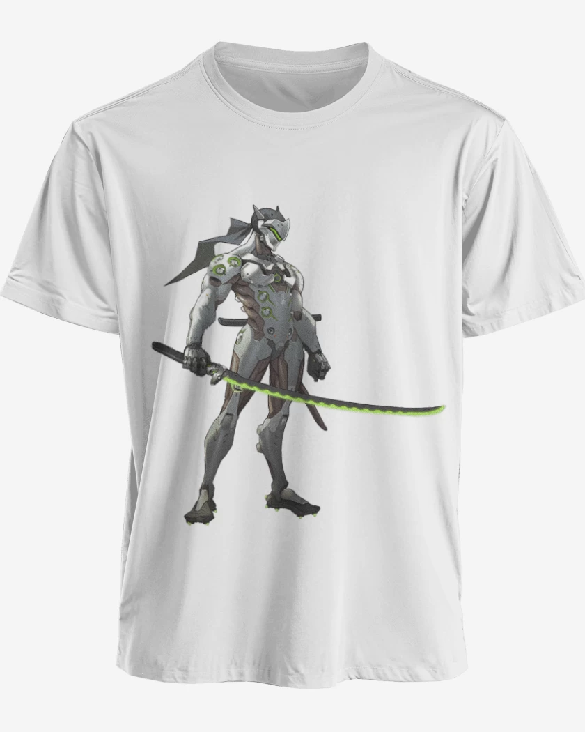 Polera premium Blanco de Gengi full color