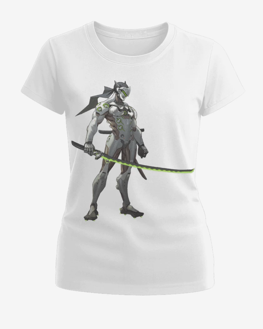 Polera de Mujer Blanco de Gengi full color