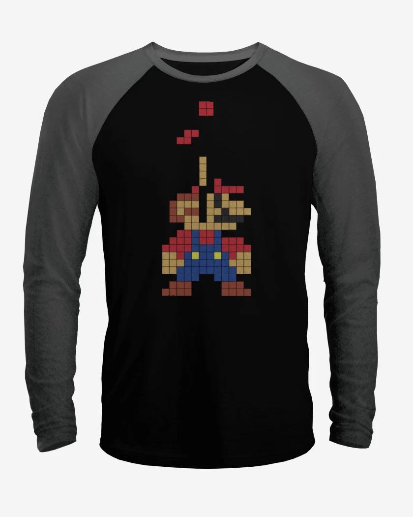 Polera Raglan Tetris Bros