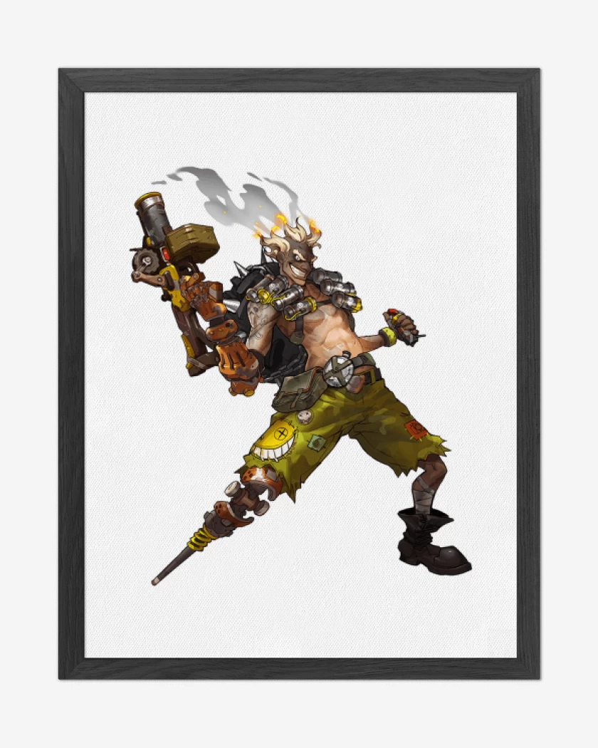 Cuadro decorativo Blanco de Junkrat full color