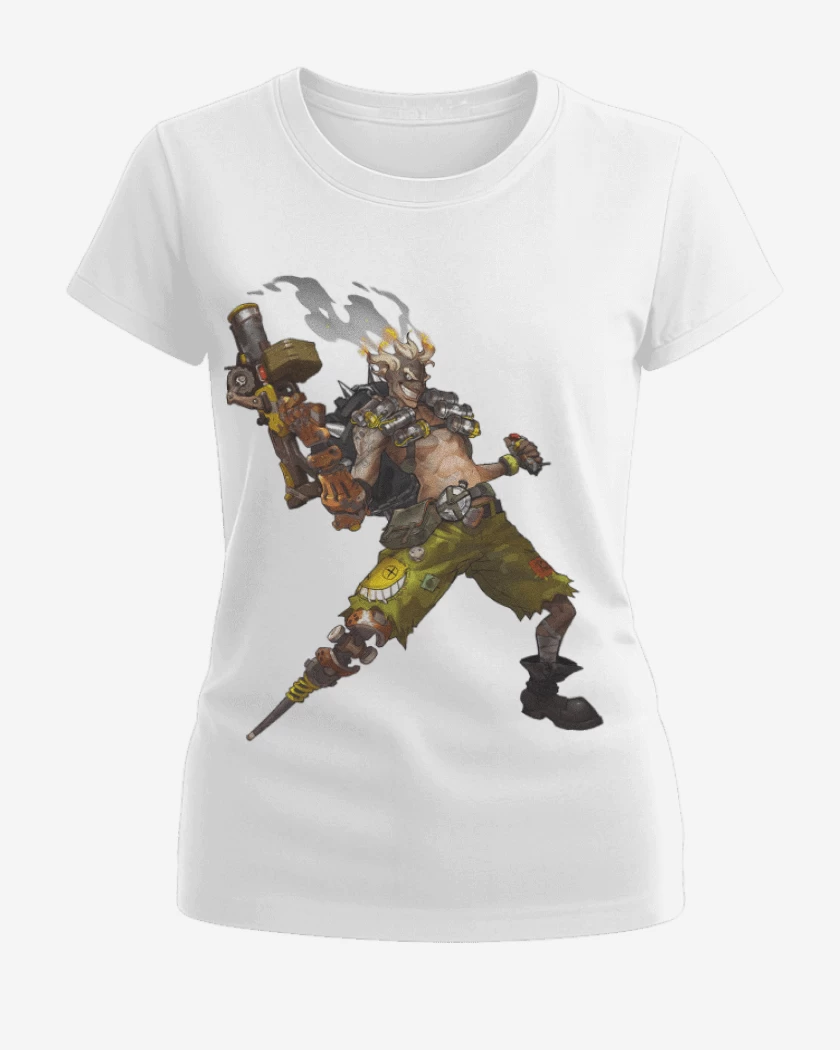 Polera de Mujer Blanco de Junkrat full color