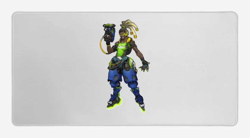 Mouse pad Gamer Blanco de Lucio full color