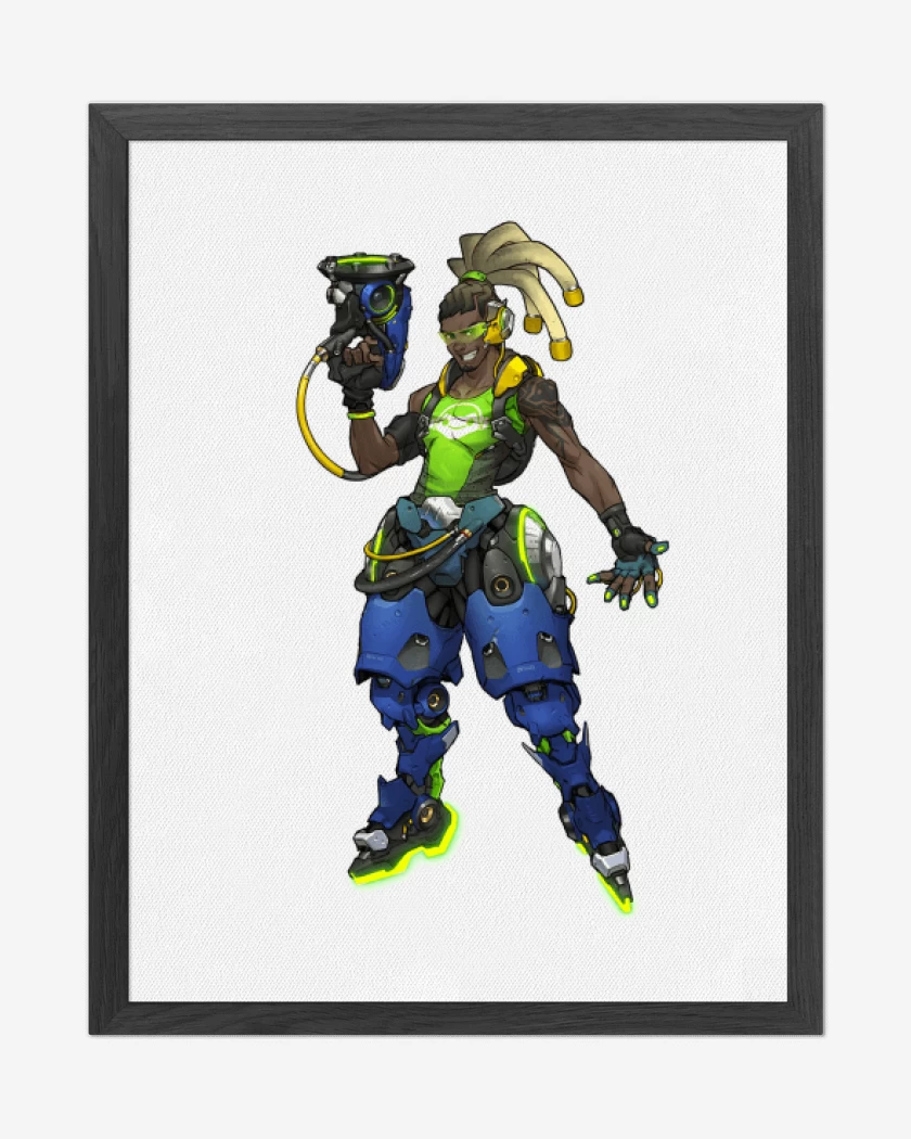 Cuadro decorativo Blanco de Lucio full color
