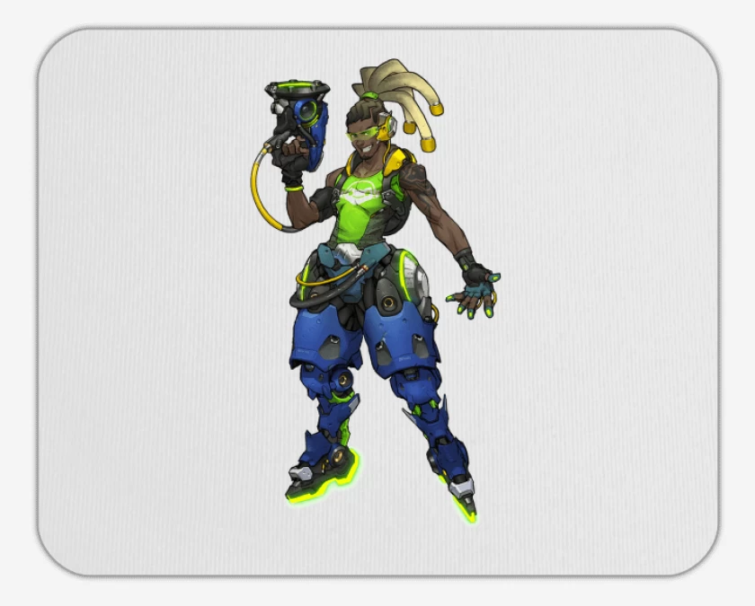Mousepad Blanco de Lucio full color