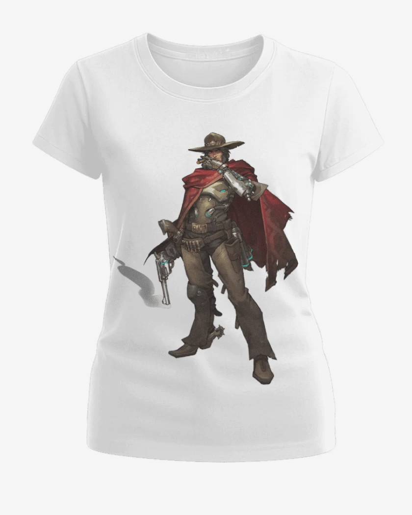 Polera de Mujer Blanco de Mc cree full color