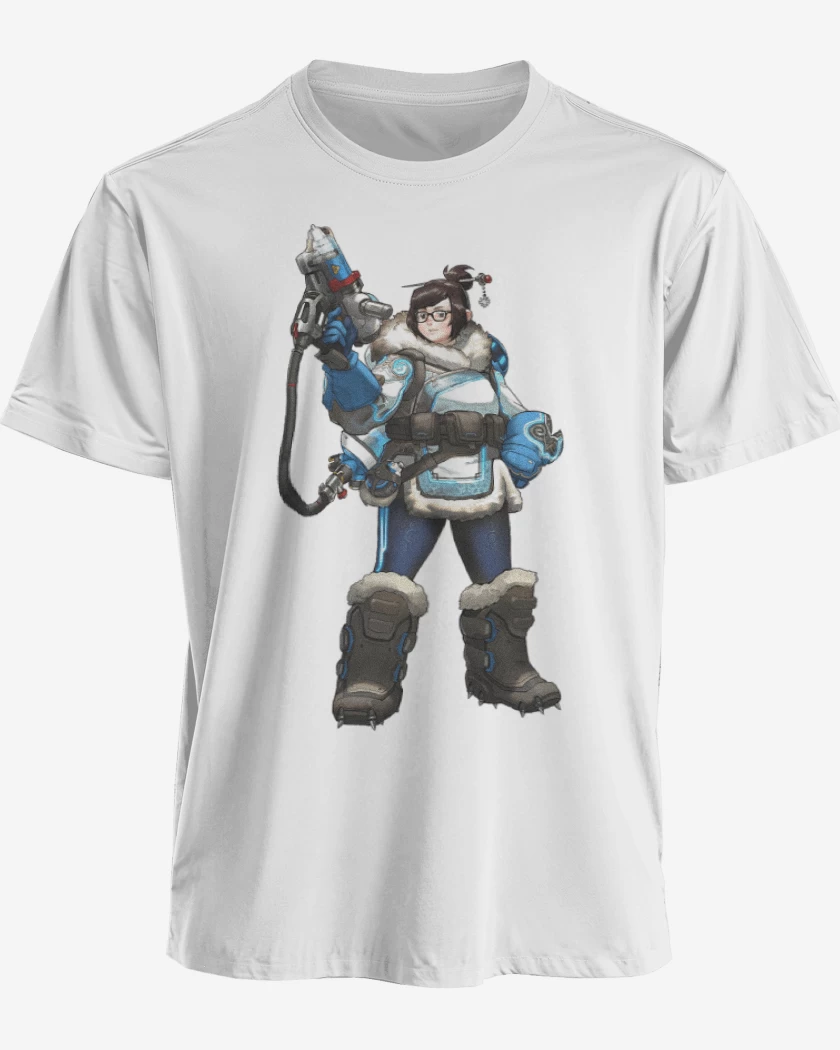 Polera premium Blanco de Mei full color