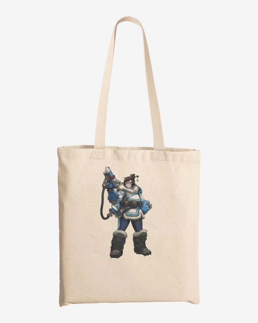 Totebag Blanco de Mei full color