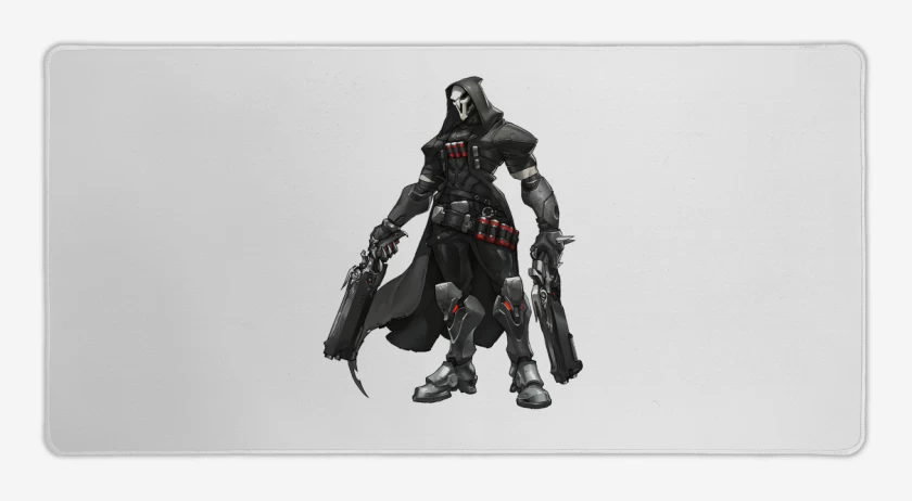 Mouse pad Gamer Blanco de Reaper full color