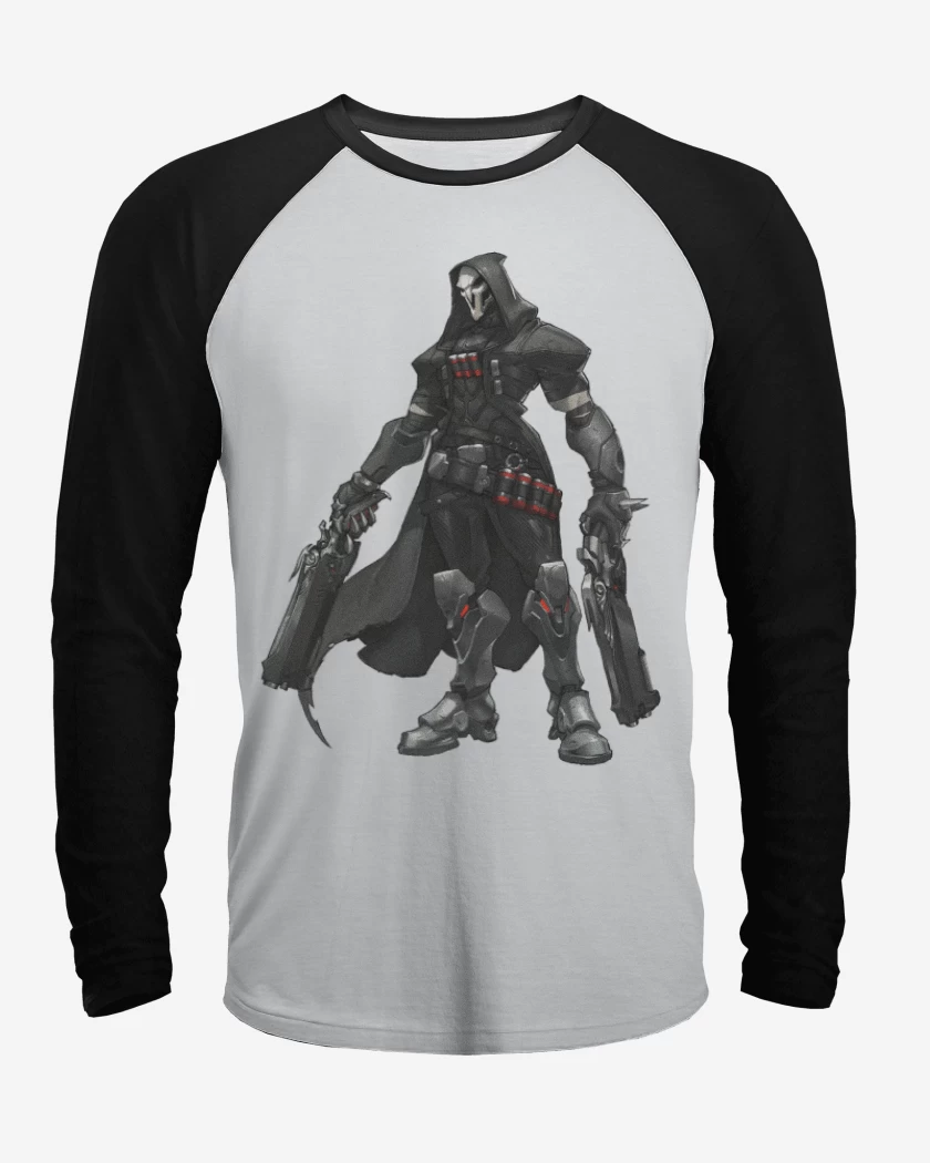 Polera Raglan Reaper full color
