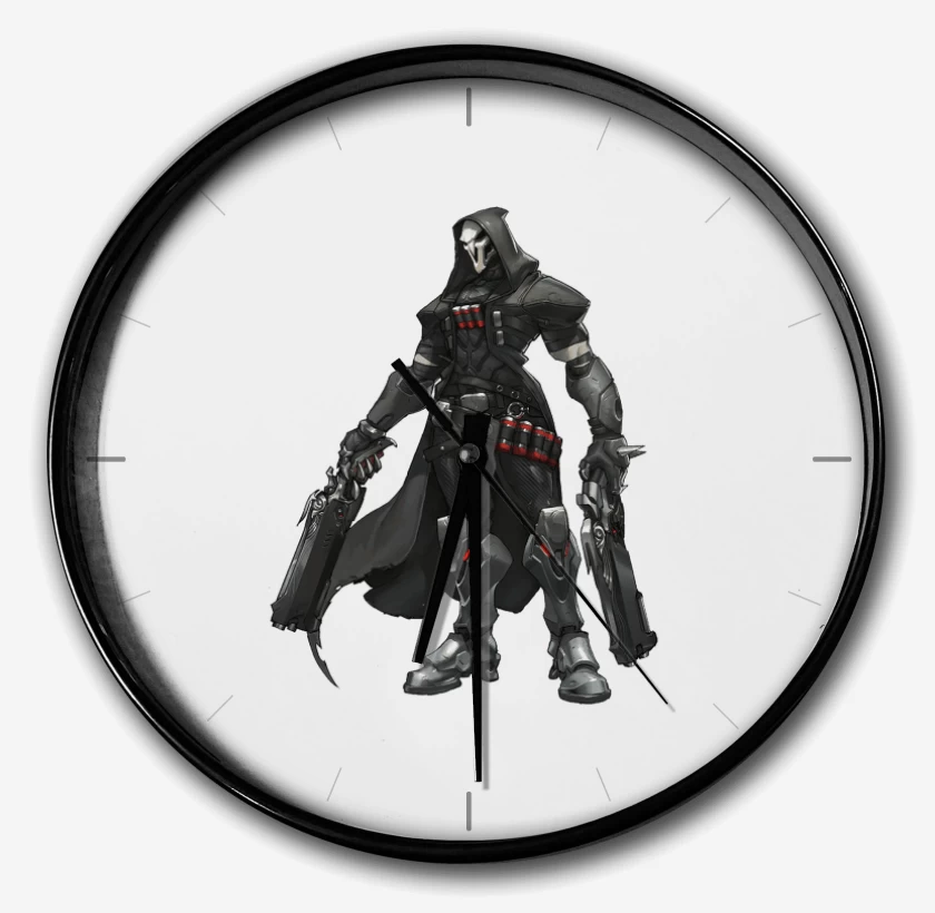 Reloj Blanco de Reaper full color