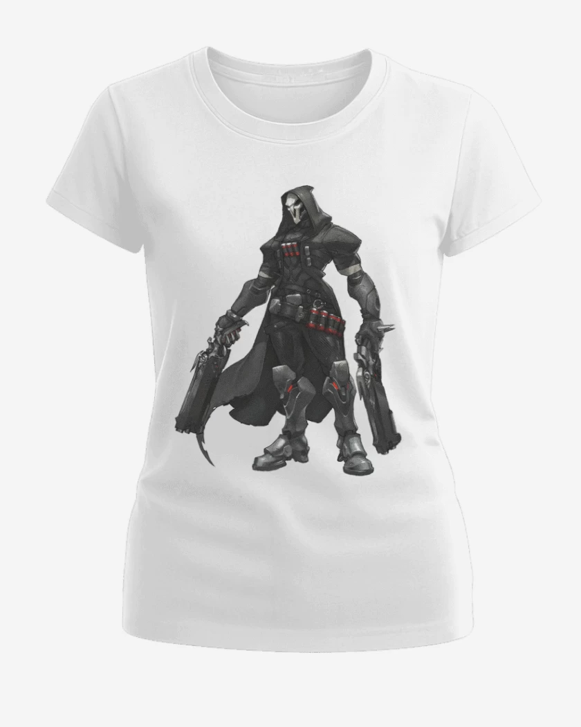 Polera de Mujer Blanco de Reaper full color