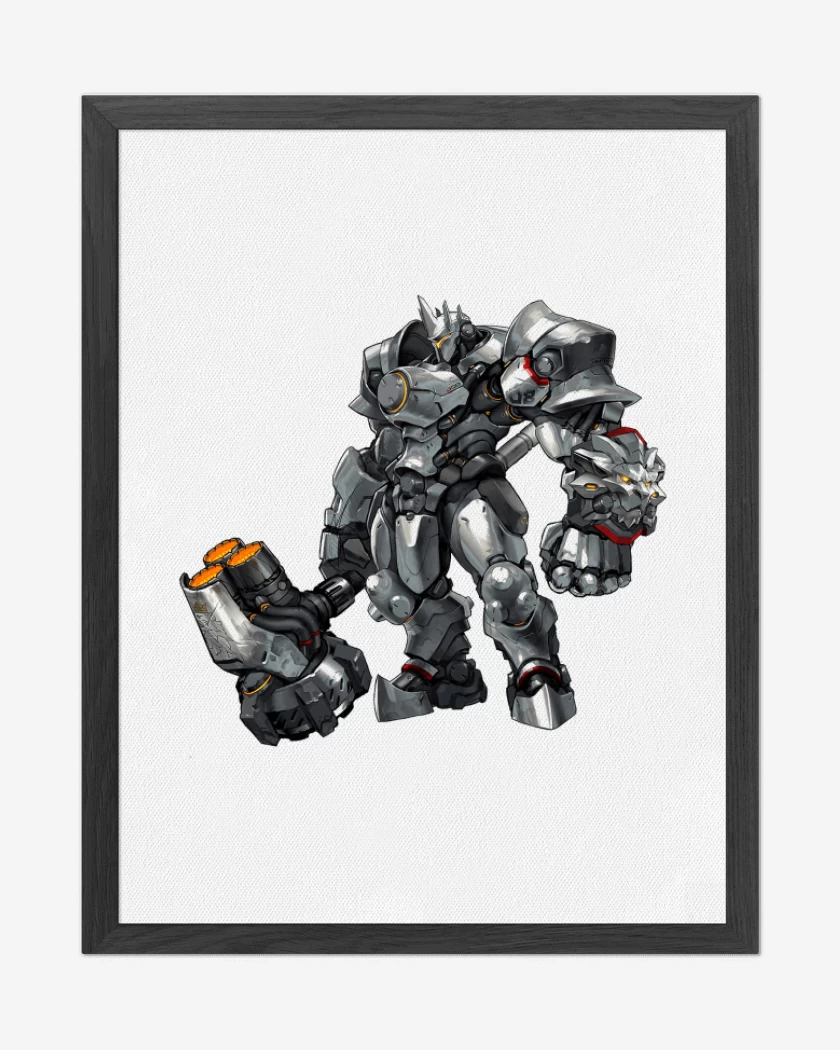 Cuadro decorativo Blanco de Reinhardt  full color