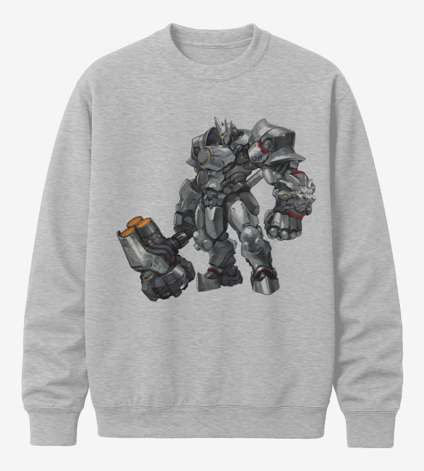 Poleron polo Gris Melange de Reinhardt  full color