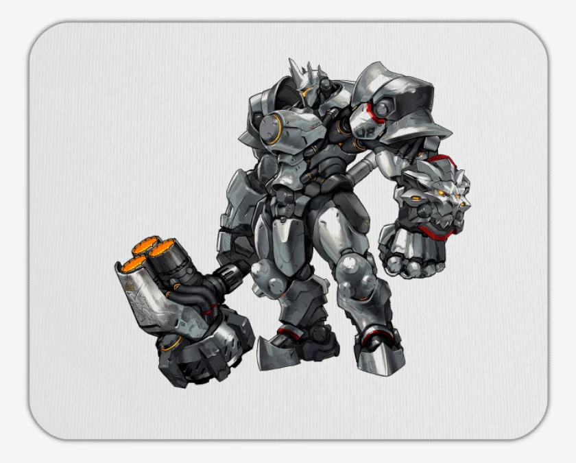 Mousepad Blanco de Reinhardt  full color