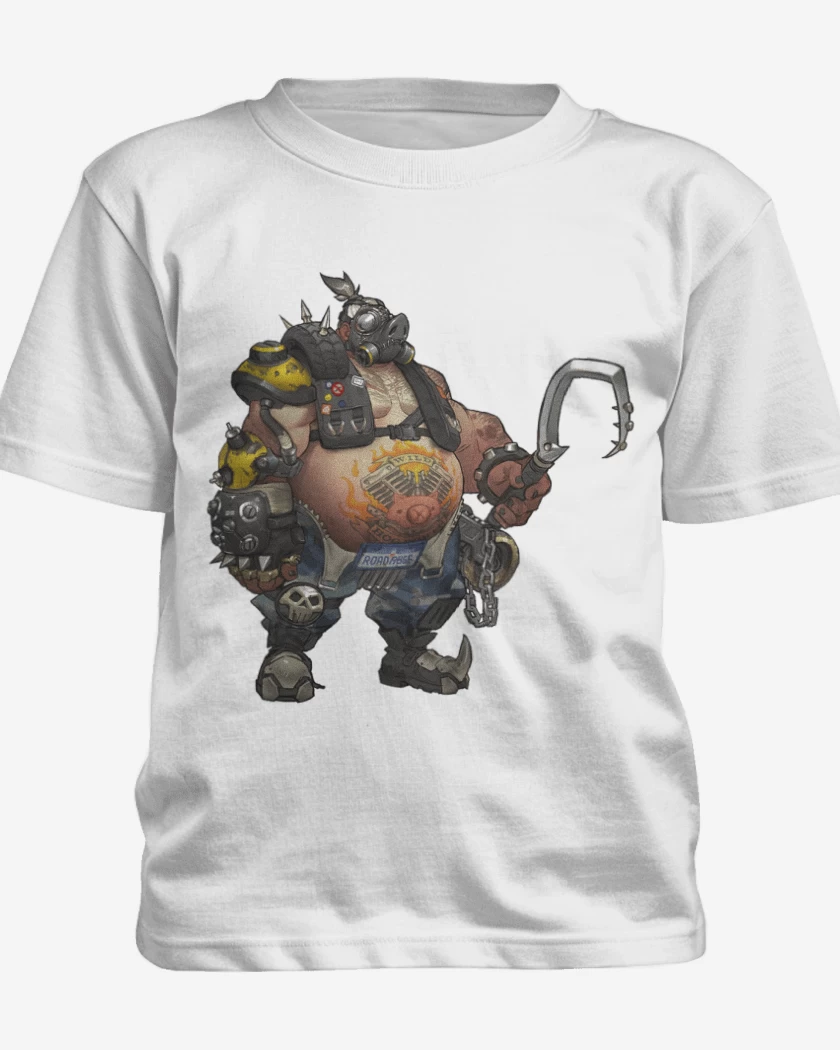 Polera de niño Blanco de Roadhog full color
