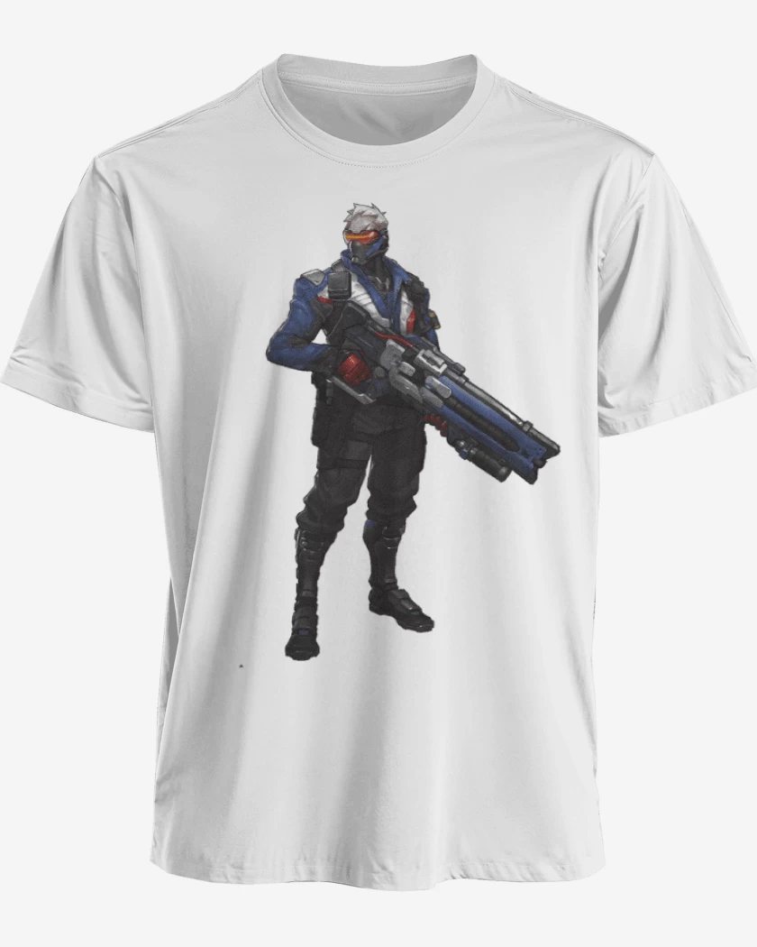 Polera Soldier 76 full color