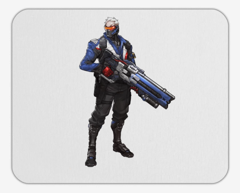 Mousepad Soldier 76 full color
