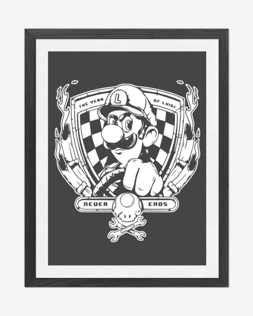 Cuadro decorativo The Year Of Luigi