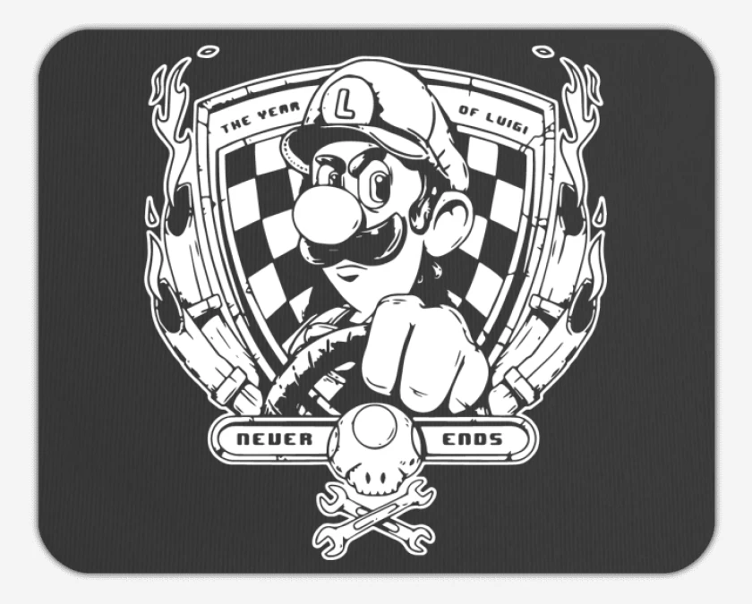 Mousepad The Year Of Luigi