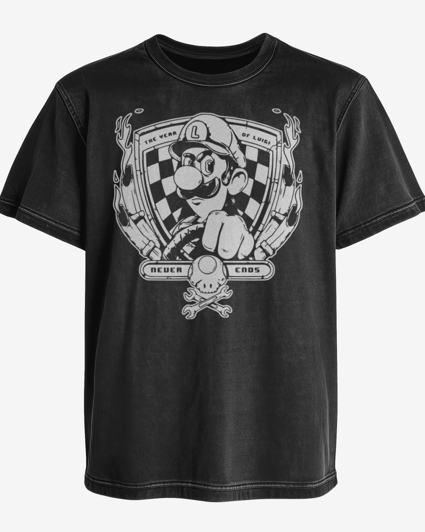 Polera desgastada The Year Of Luigi