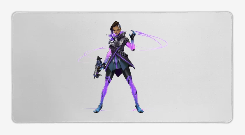 Mouse pad Gamer Blanco de Sombra full color