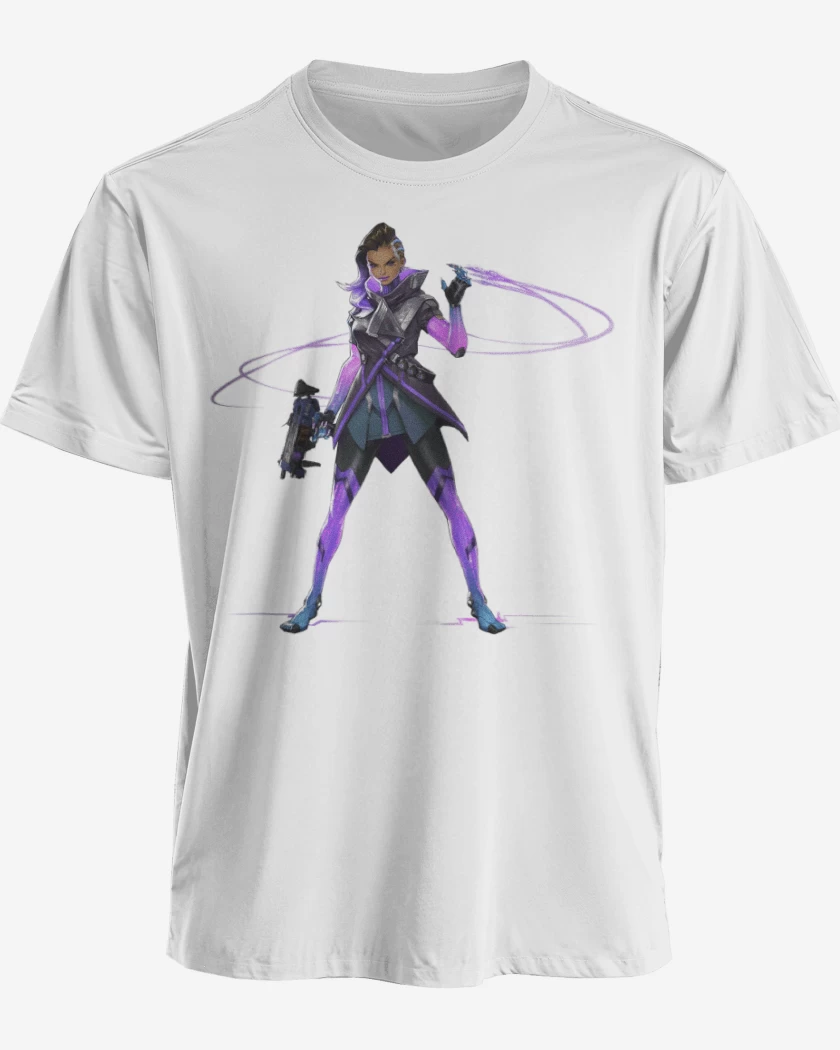 Polera premium Blanco de Sombra full color