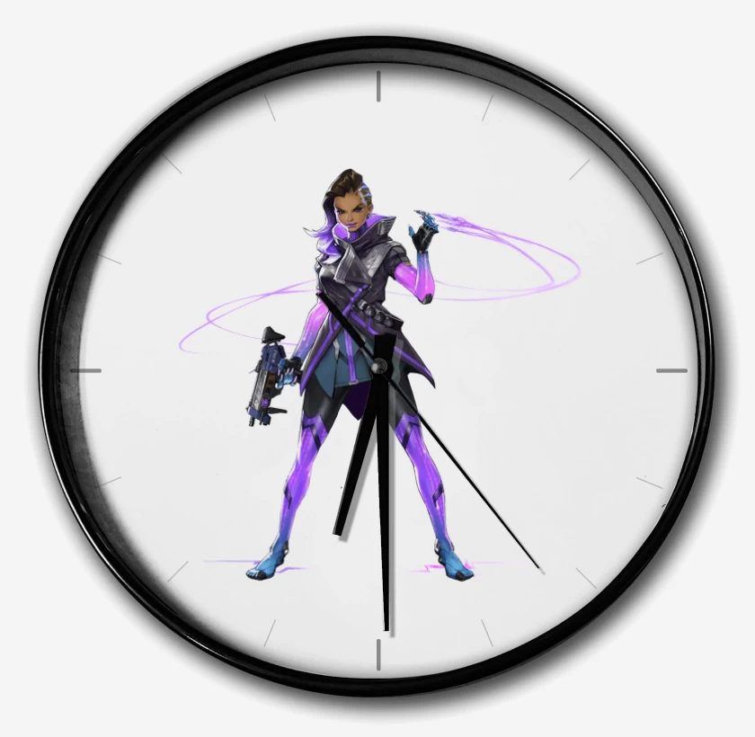 Reloj Blanco de Sombra full color