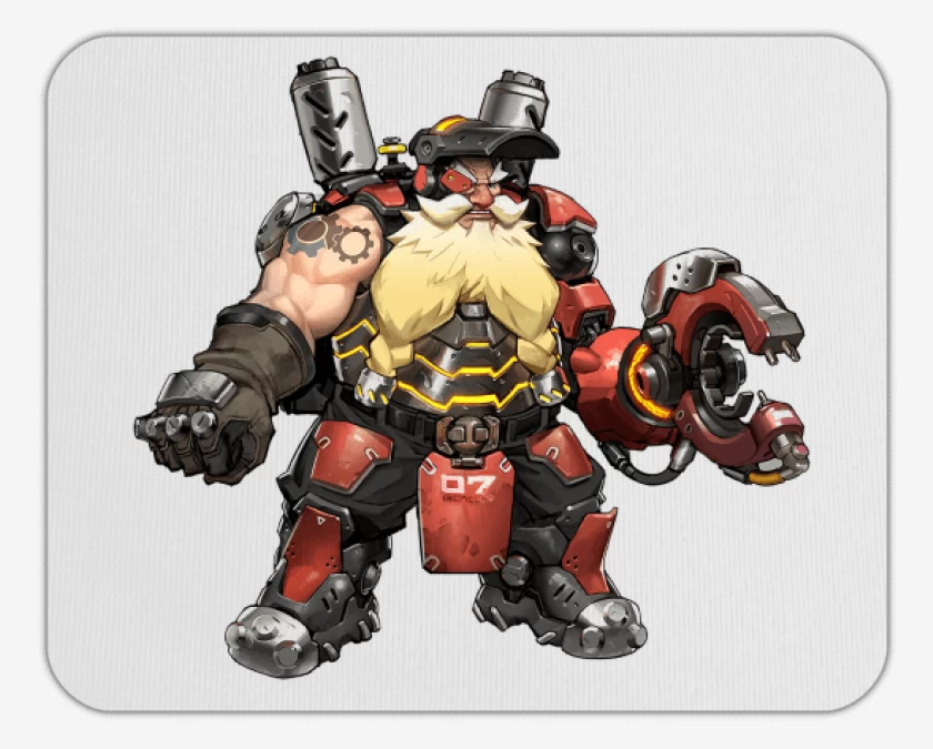 Mousepad Blanco de Torbjorn