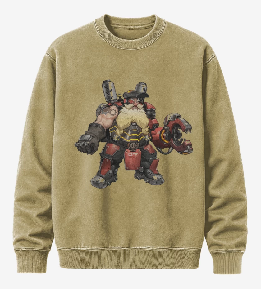 Poleron Polo Acid Wash Beige de Torbjorn