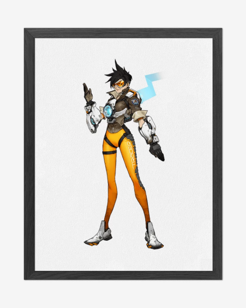 Cuadro decorativo Blanco de Tracer full color