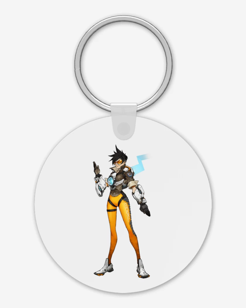 Llavero Blanco de Tracer full color