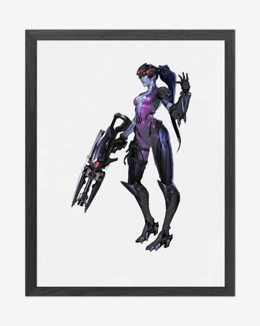 Cuadro decorativo Blanco de Widowmaker full color