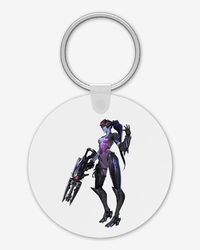 Llavero Blanco de Widowmaker full color