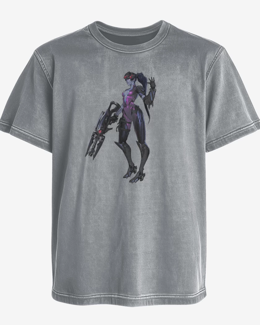 Polera desgastada Widowmaker full color