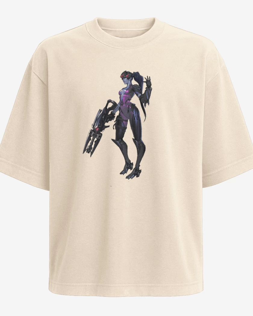 Polera Oversize Widowmaker full color