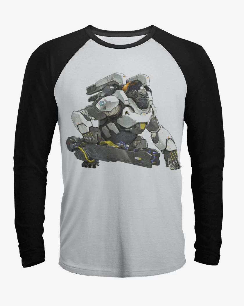 Polera Raglan Winston full color