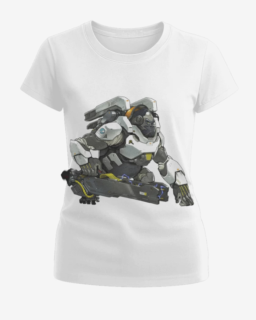 Polera de Mujer Blanco de Winston full color