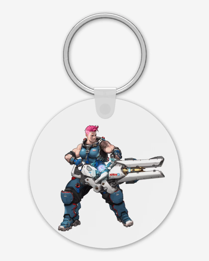 Llavero Blanco de Zarya full color