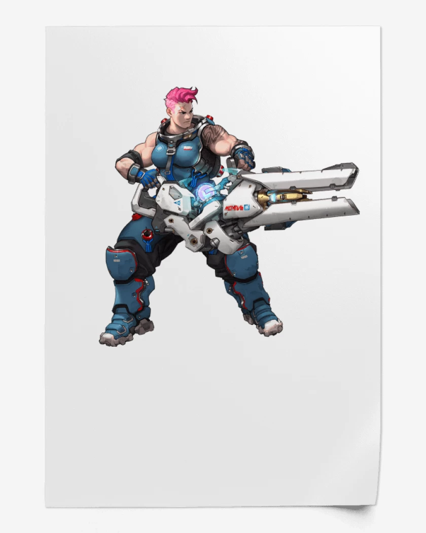 Print Blanco de Zarya full color