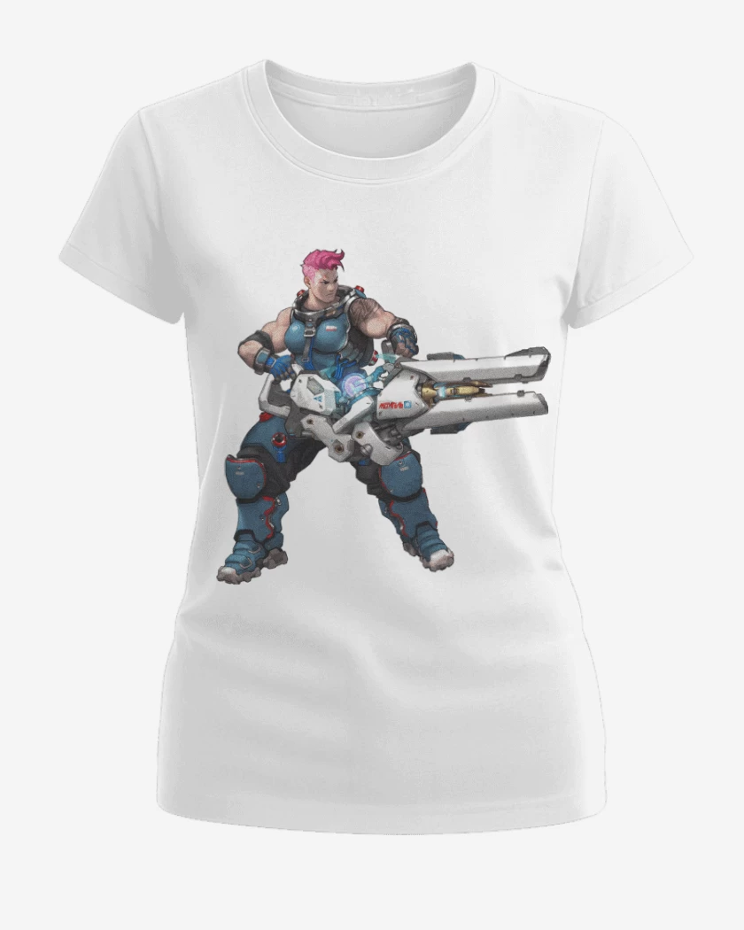 Polera de Mujer Blanco de Zarya full color